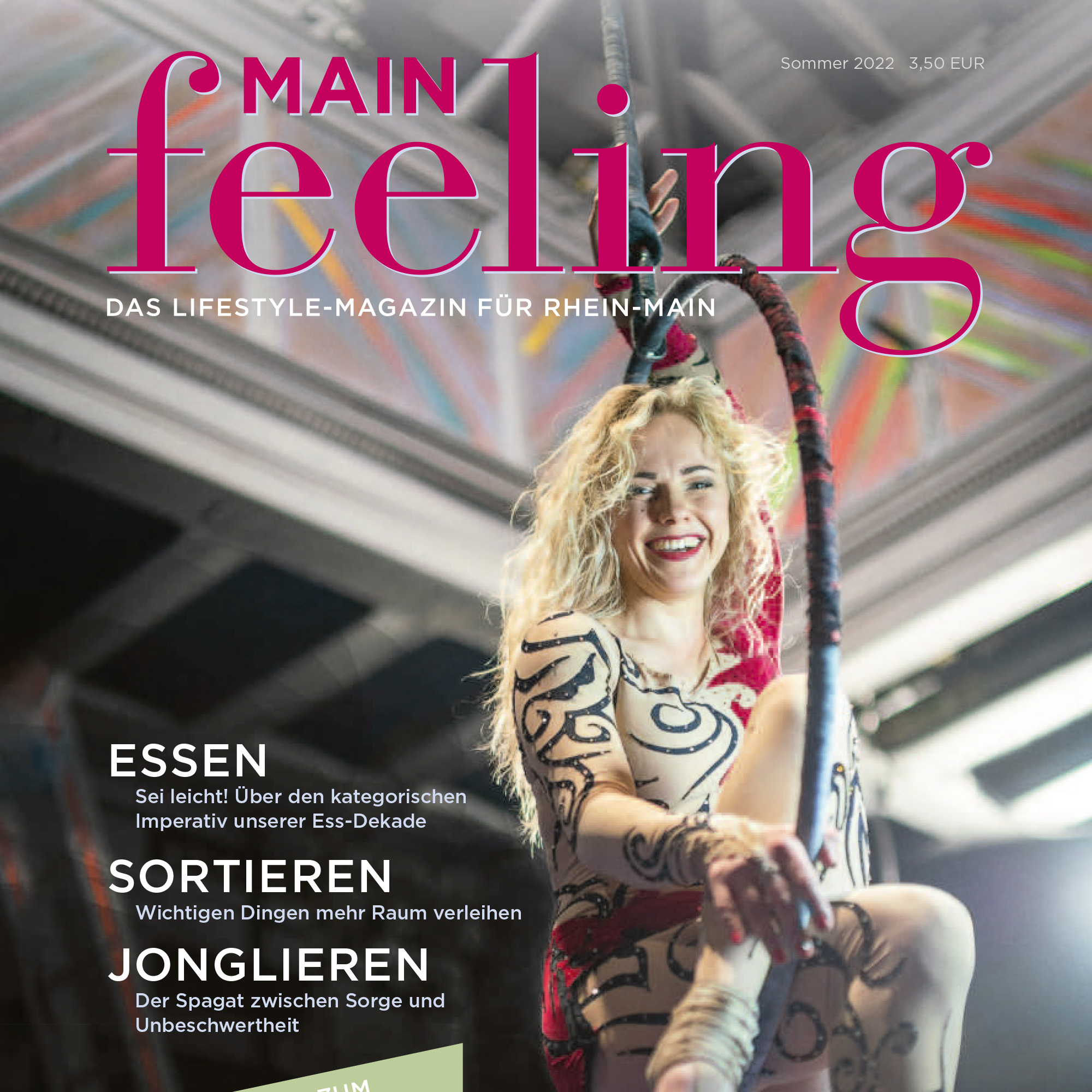 Main Feeling Magazin Ausgabe Sommer 2022
